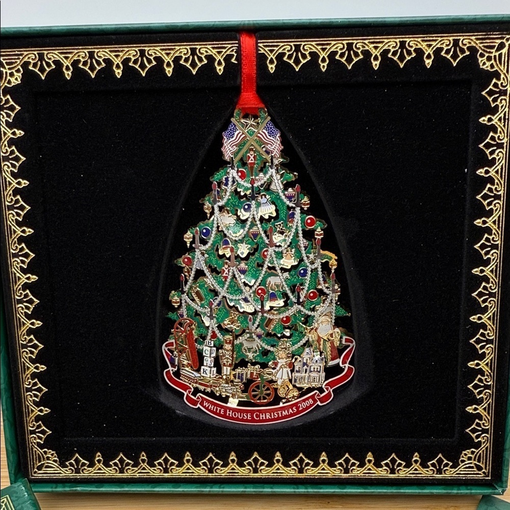 2008 White House Historical Association Christmas Ornament